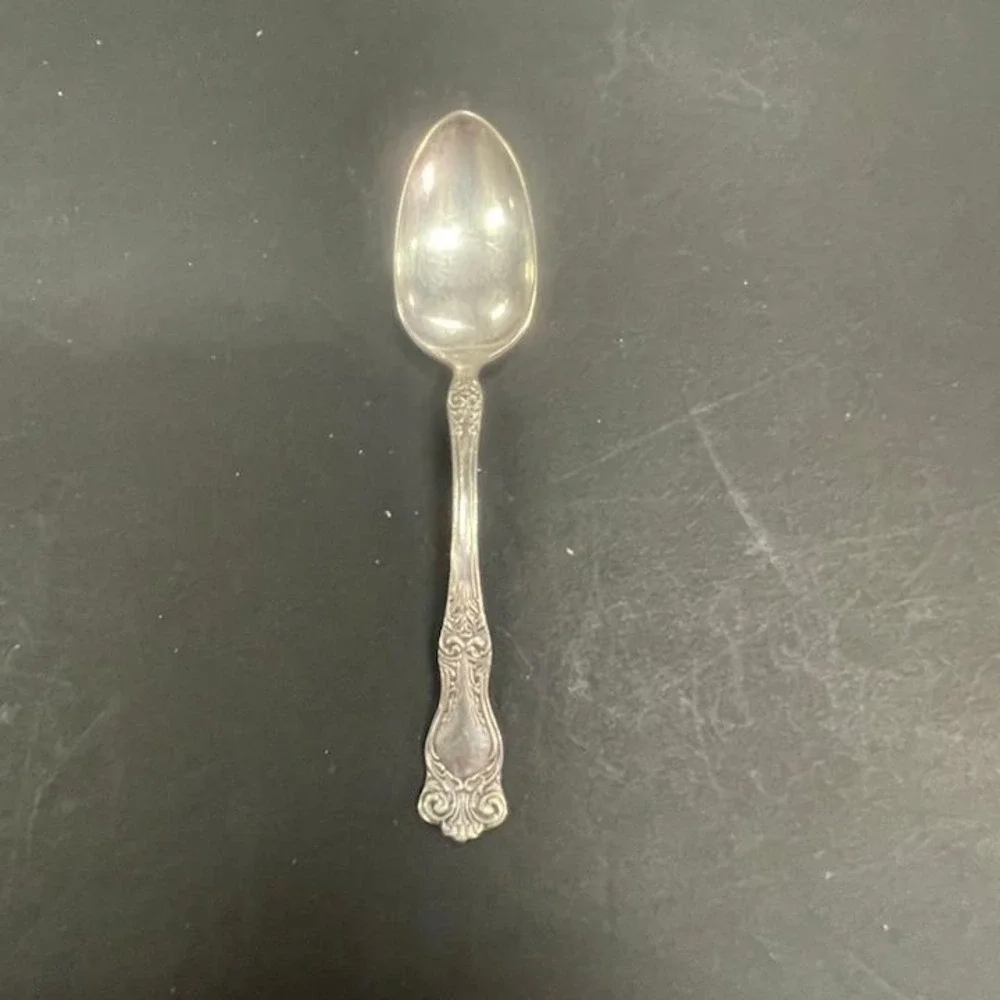 R.‎ Wallace & Sons Manufacturing Co. Silver Plate Teaspoon Ornate SS7